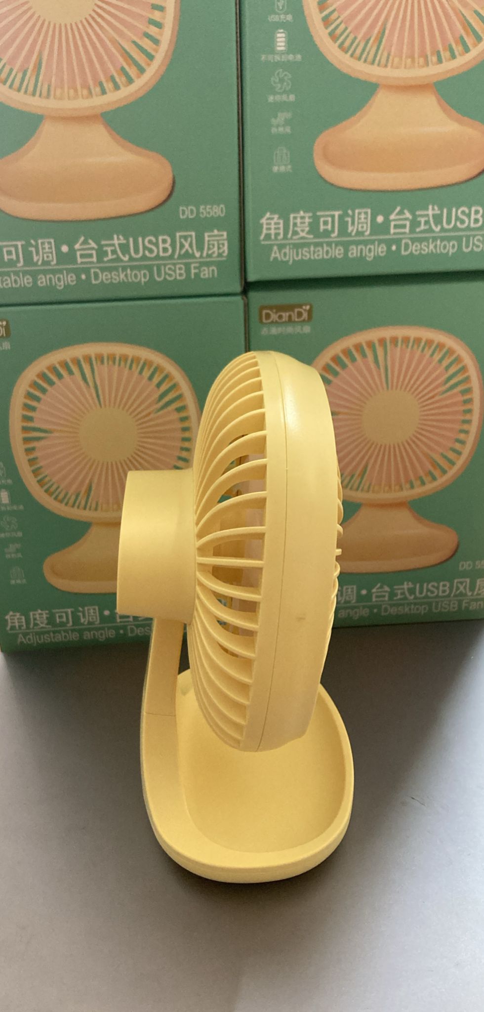 Bilişim Burada YM88192A DD5580 Masaüstü Oynar Başlıklı Fan Sarı